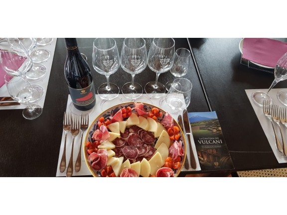 Randazzo-Alkantara und Weinprobe